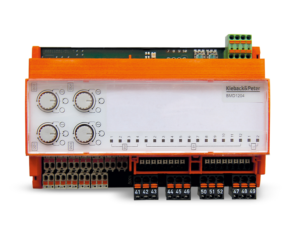 Extension du DDC4000 avec de nouveaux modules I/O | Kieback&Peter Belgique