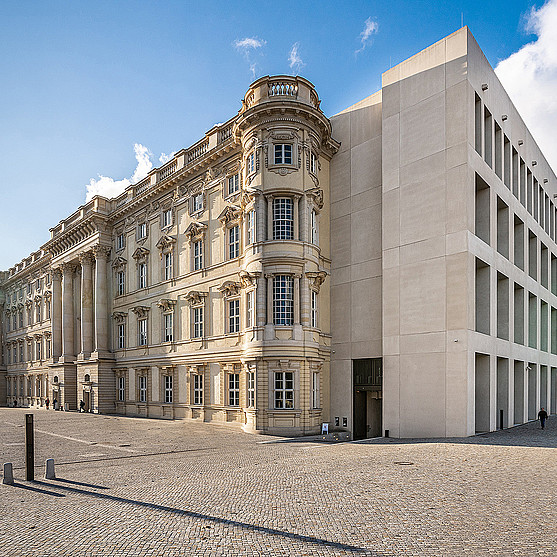 The Humboldt Forum in the historic center of Berlin.