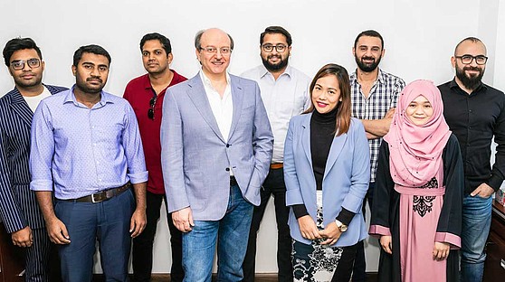 The team of Kieback&Peter UAE The team of Kieback&Peter UAE