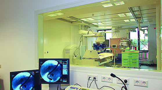 Zollernalb Klinik, Behandlungsraum Ein Blick in einen Behandlungsraum der Zollernalb Klinik