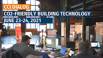 CO2-friendly building technology: OnLive event of cci Dialog GmbH 