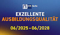 Siegel Exzellente Ausbildungsqualität