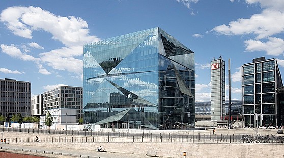 cube berlin - l'immeuble de bureaux le plus intelligent d'Europe avec une solution d'automatisation Kieback&Peter